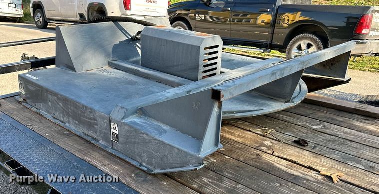 image for item LN9268 Wolverine  72"W skid steer brush mower