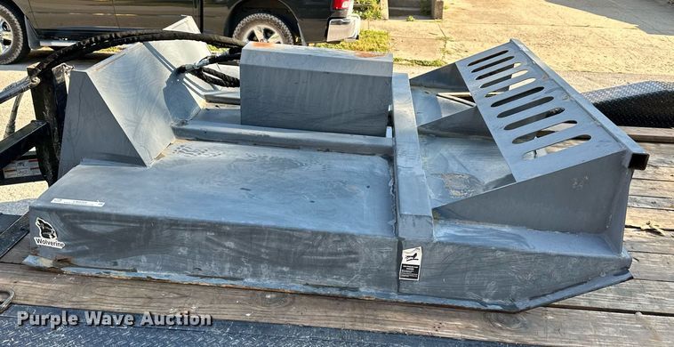 image for item LN9268 Wolverine  72"W skid steer brush mower