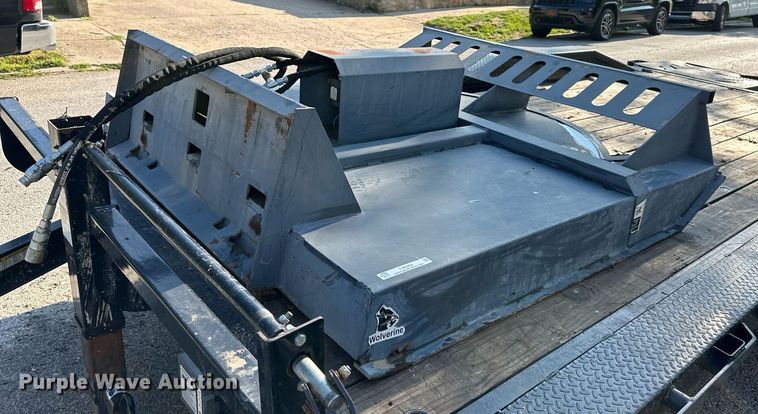 image for item LN9268 Wolverine  72"W skid steer brush mower