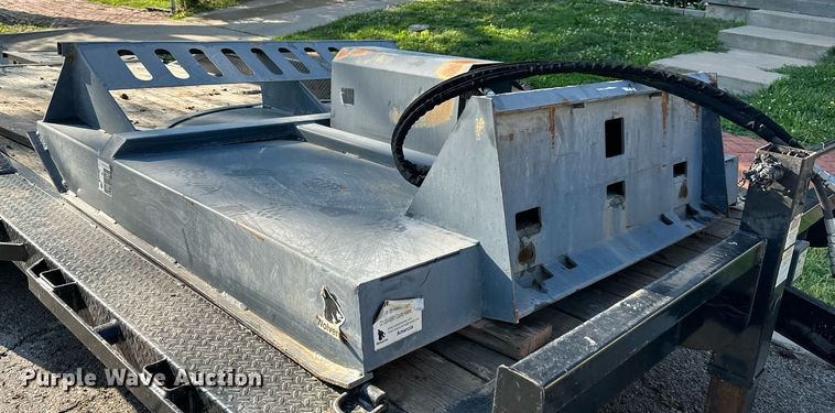 image for item LN9268 Wolverine  72"W skid steer brush mower