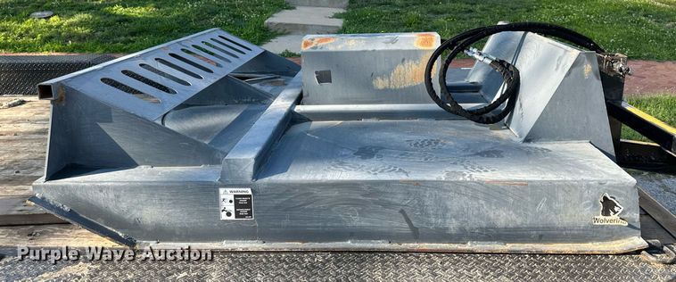 image for item LN9268 Wolverine  72"W skid steer brush mower