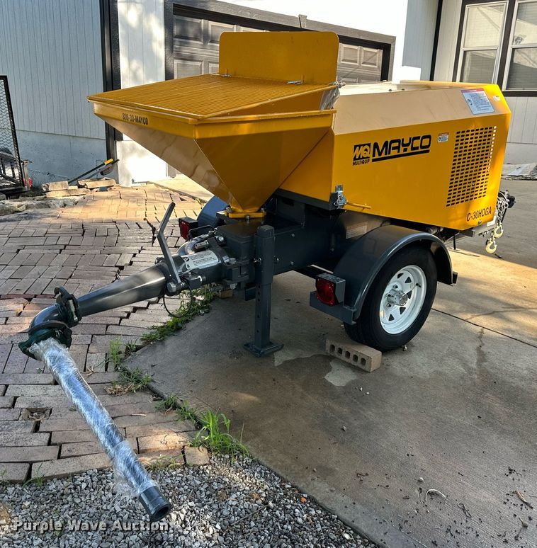 image for item LN9270 Mayco / Multiquip C-30HDGA  concrete pump