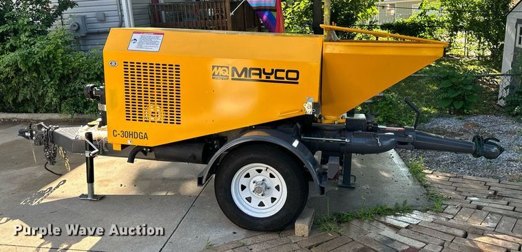 image for item LN9270 Mayco / Multiquip C-30HDGA  concrete pump