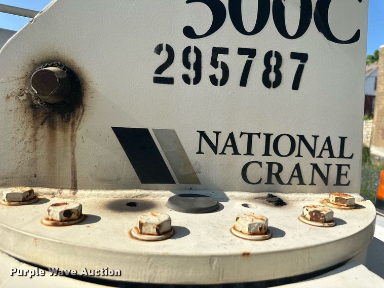 image for item LN9272 2009 GMC C7500  Crew Cab crane truck