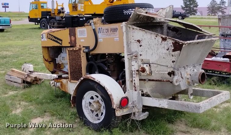 image for item LP9625 Mayco ST30  concrete pump