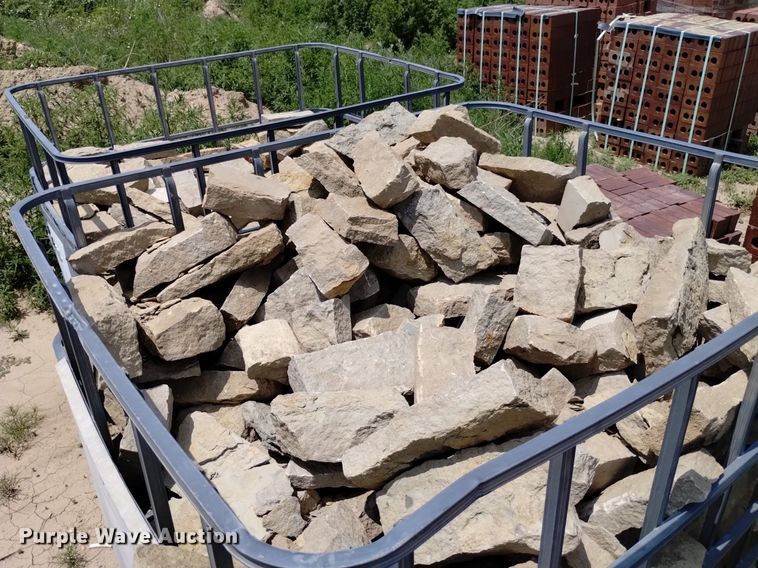 image for item LP9629 (3) totes of landscape rock