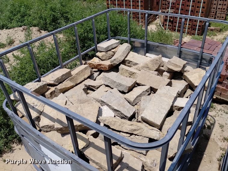 image for item LP9629 (3) totes of landscape rock