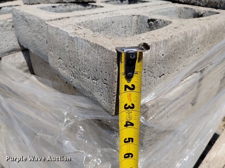 image for item LP9631 (2) pallets of concrete blocks