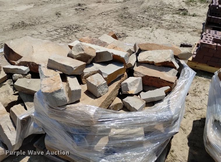image for item LP9633 (6) pallets of landscape rocks