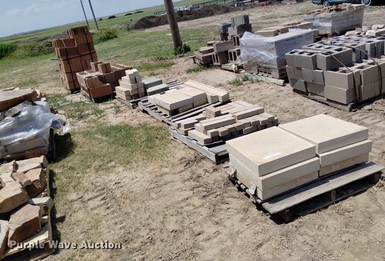 image for item LP9634 (6) pallets of concrete blocks