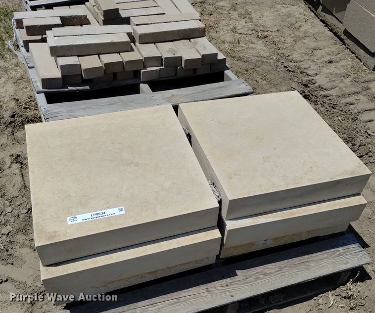 image for item LP9634 (6) pallets of concrete blocks