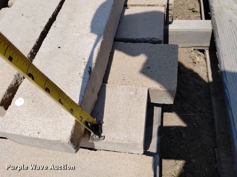 image for item LP9634 (6) pallets of concrete blocks