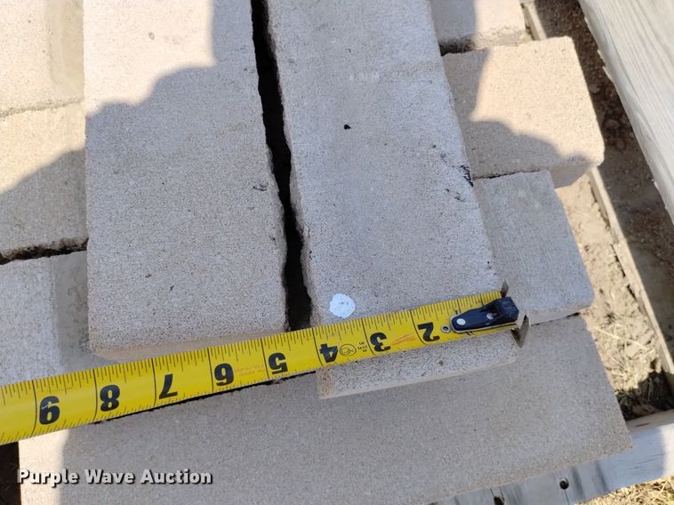 image for item LP9634 (6) pallets of concrete blocks