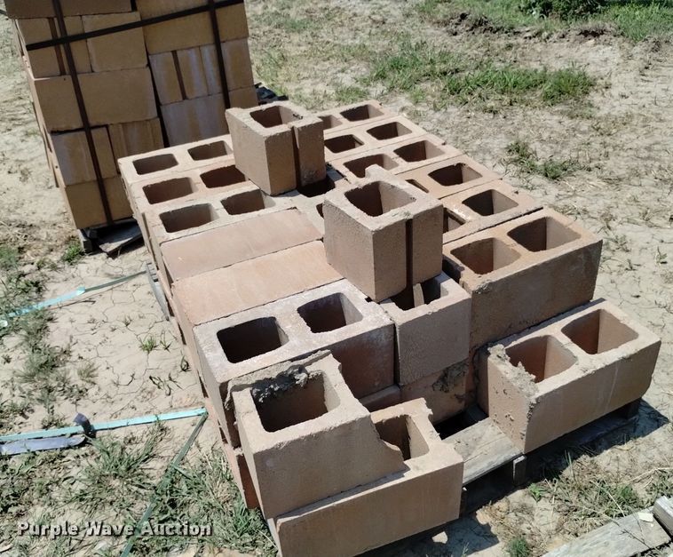 image for item LP9634 (6) pallets of concrete blocks