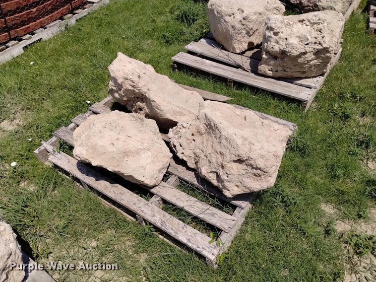 image for item LP9637 (6) pallets of landscape rocks