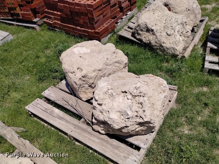 image for item LP9637 (6) pallets of landscape rocks