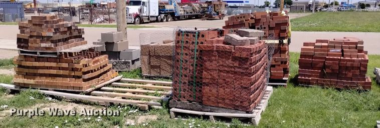 image for item LP9638 (8) pallets of bricks