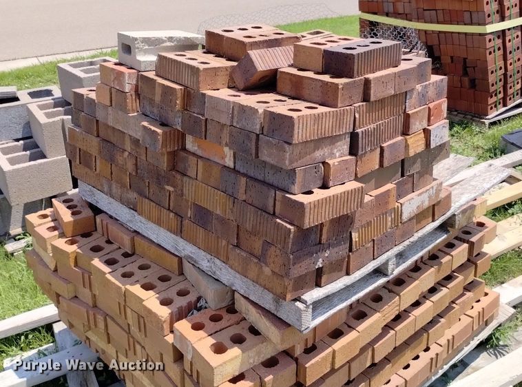image for item LP9638 (8) pallets of bricks