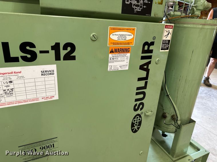 image for item LP9994 Sullair LS-12  air compressor