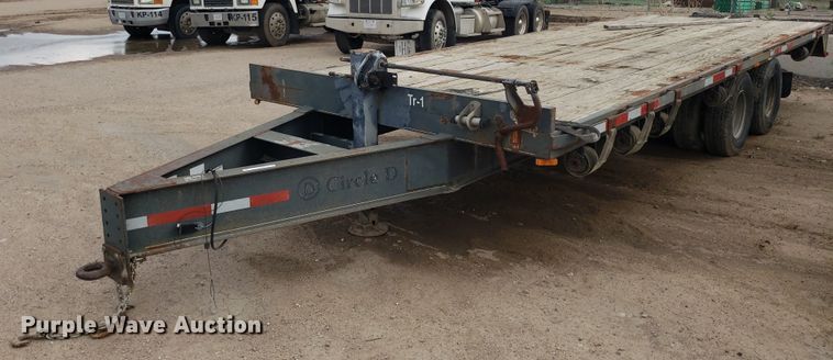 image for item LT9789 2003 Circle D  equipment trailer
