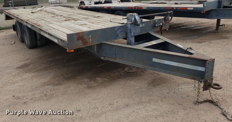 image for item LT9789 2003 Circle D  equipment trailer