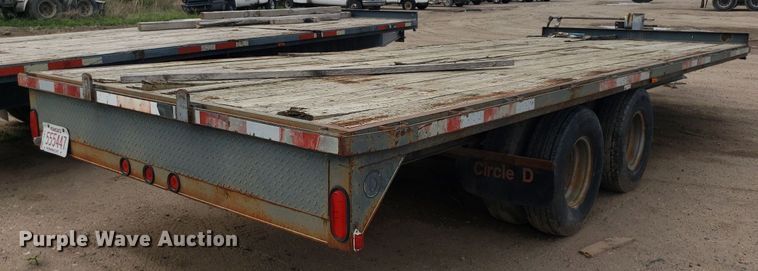 image for item LT9789 2003 Circle D  equipment trailer