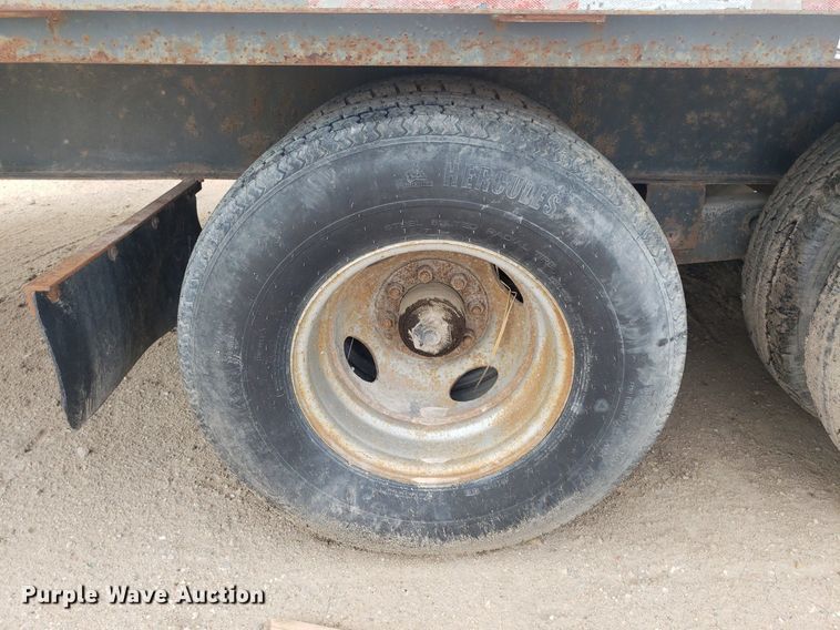 image for item LT9789 2003 Circle D  equipment trailer