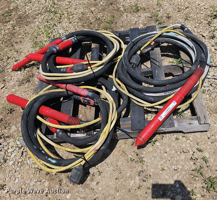 image for item LW9701 (4) Minich SV1-5 concrete vibrator cables