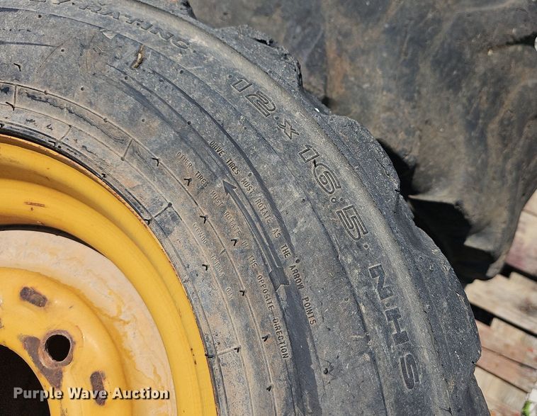 image for item LW9705 (4) 12x16.5 wheels and tires