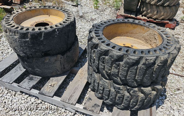 image for item LW9706 (4) 12x16.5 wheels and tires