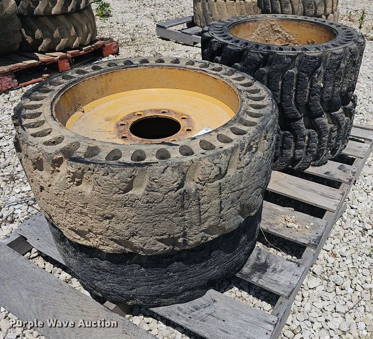 image for item LW9706 (4) 12x16.5 wheels and tires