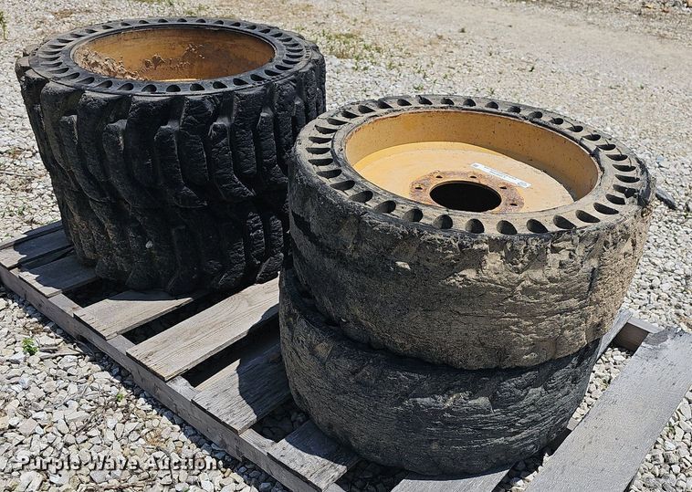 image for item LW9706 (4) 12x16.5 wheels and tires