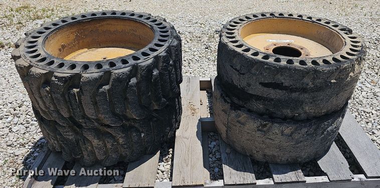 image for item LW9706 (4) 12x16.5 wheels and tires