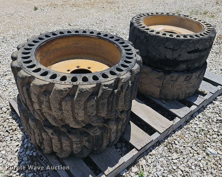 image for item LW9706 (4) 12x16.5 wheels and tires