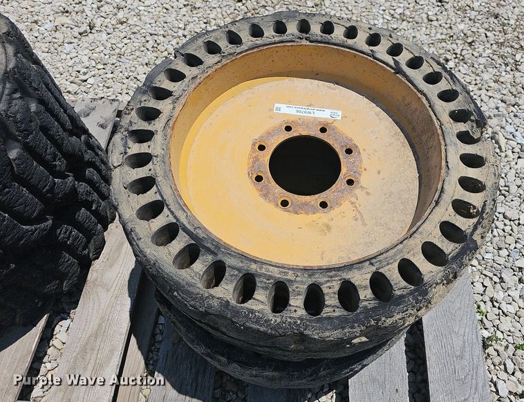 image for item LW9706 (4) 12x16.5 wheels and tires