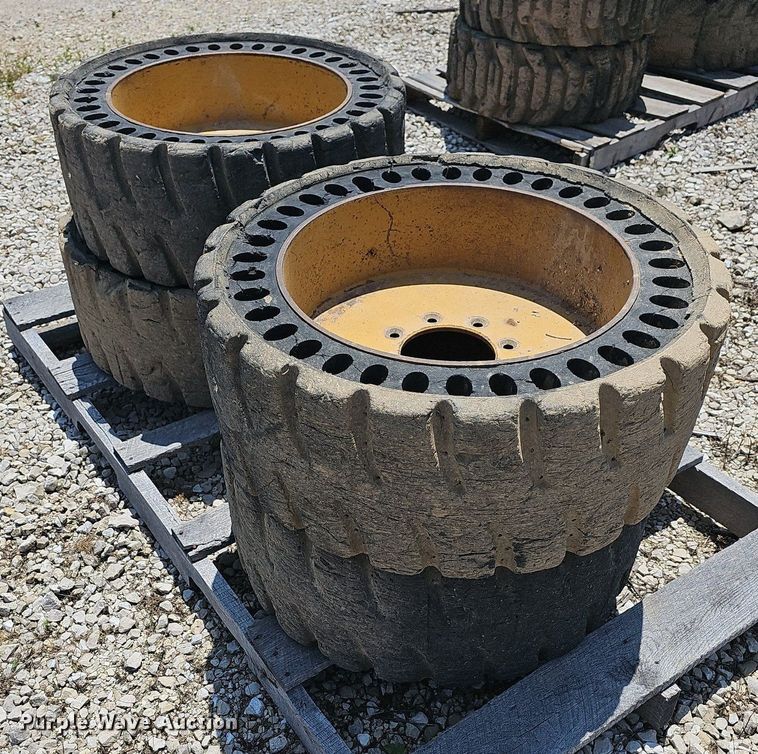 image for item LW9707 (4) 12x16.5 wheels and tires