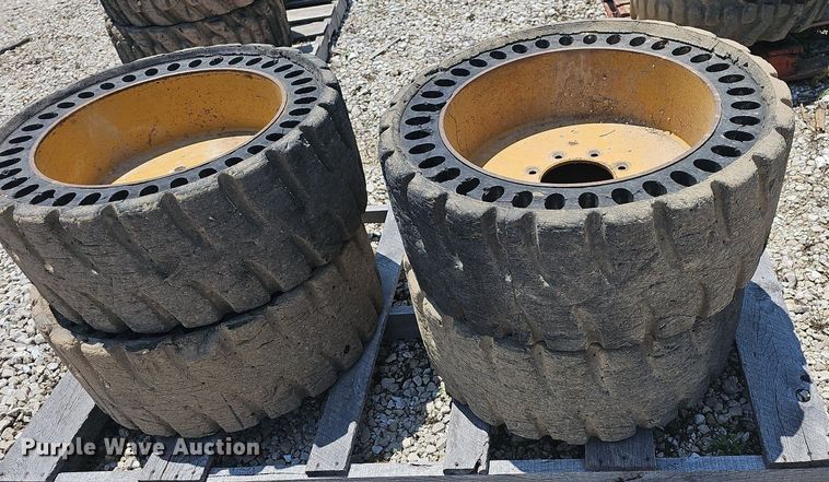 image for item LW9707 (4) 12x16.5 wheels and tires