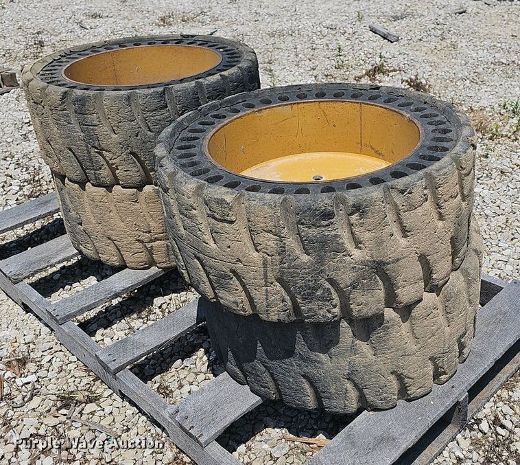 image for item LW9707 (4) 12x16.5 wheels and tires