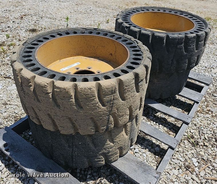 image for item LW9707 (4) 12x16.5 wheels and tires