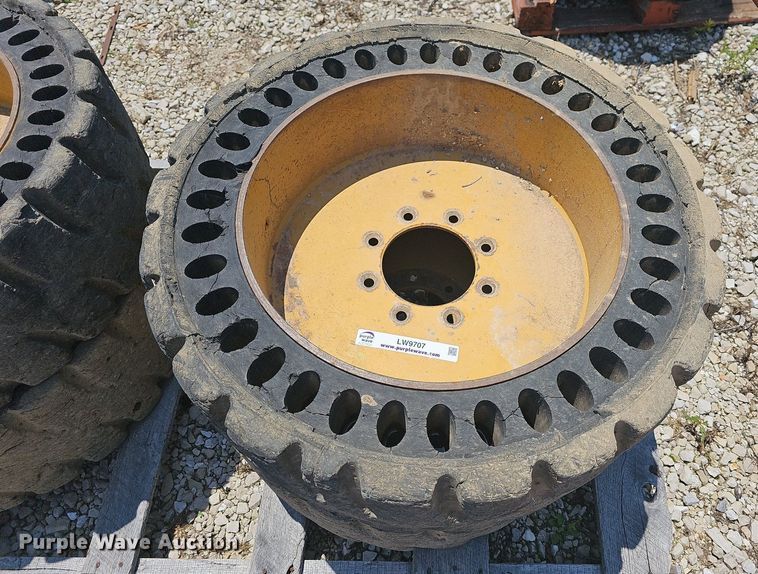 image for item LW9707 (4) 12x16.5 wheels and tires