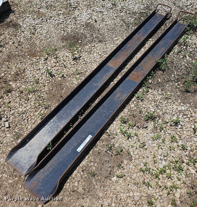 image for item LW9711 Shop built  8' L fork extensions