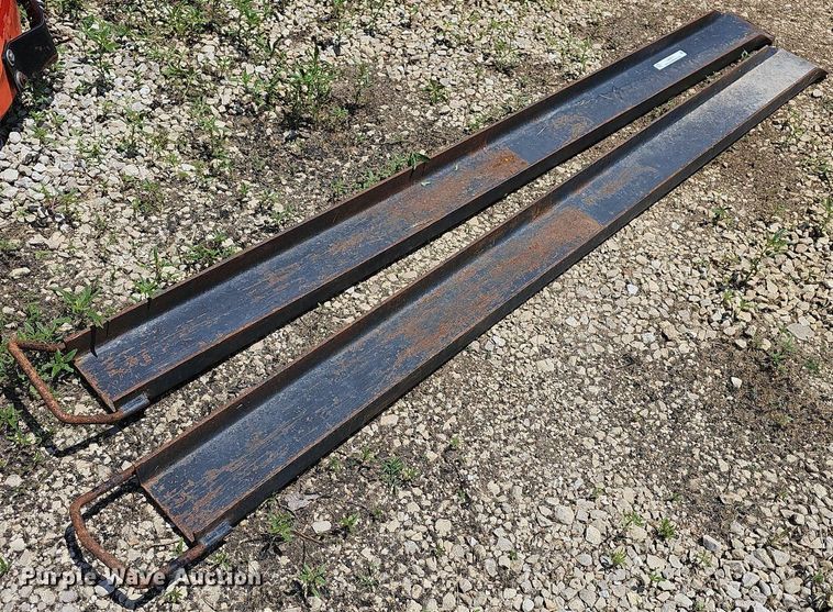 image for item LW9711 Shop built  8' L fork extensions