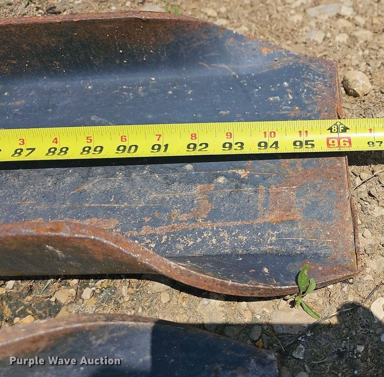 image for item LW9711 Shop built  8' L fork extensions