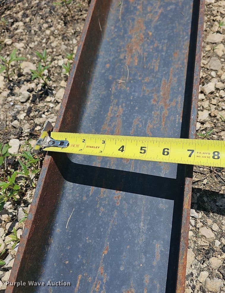 image for item LW9711 Shop built  8' L fork extensions