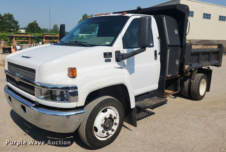 image for item LX9734 2008 Chevrolet C4500  dump truck