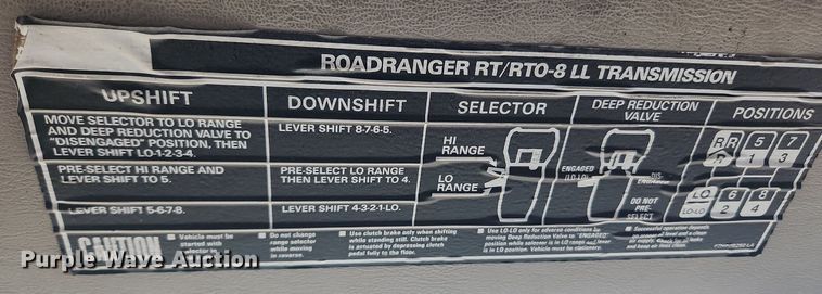 image for item LX9739 2004 Sterling L9500  fuel / lube truck