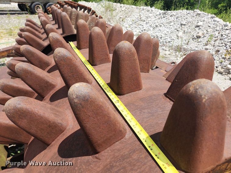 image for item LX9741 Double drum wedge foot roller