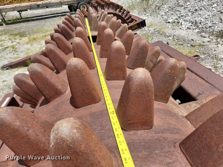 image for item LX9741 Double drum wedge foot roller