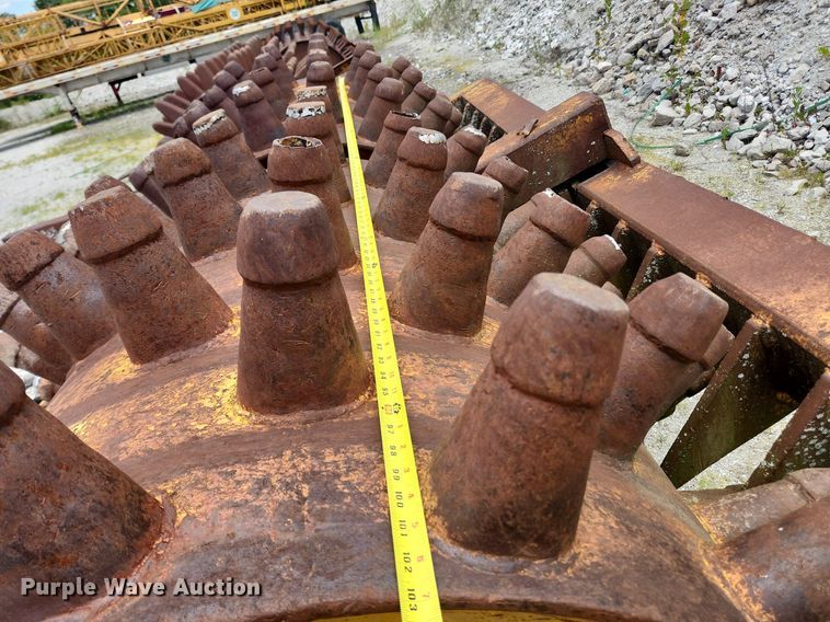 image for item LX9742 Double drum sheepsfoot roller