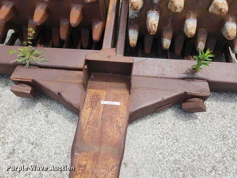 image for item LX9743 American Steel Works  double drum wedge foot roller